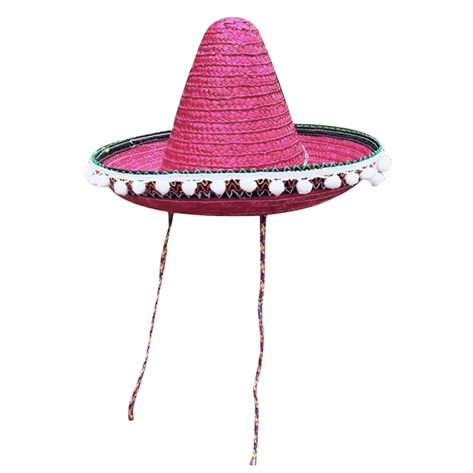 Chapeau De Paille Mexicain Coloré 6 Chapeau De Paille Mexicain Coloré – Image 4