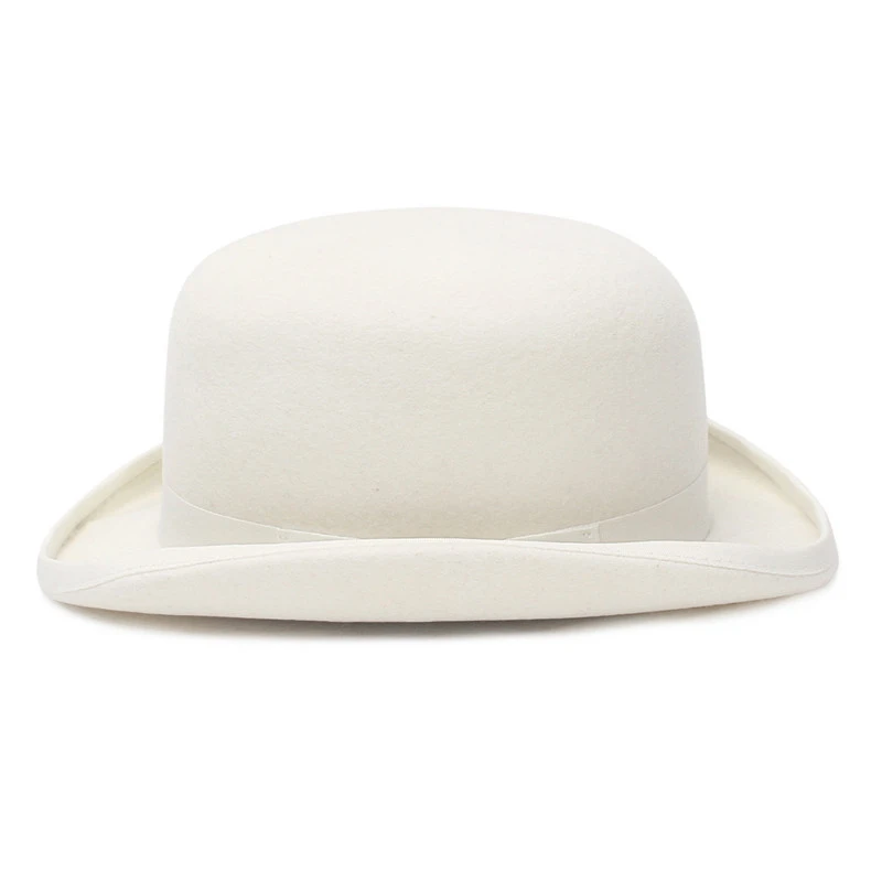 Chapeau Melon En Pure Laine Unisexe 9 Chapeau Melon En Pure Laine Unisexe – Image 7