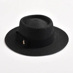 Chapeau Canotier à Ruban Noeud Papillon 12 Chapeau Canotier à Ruban Noeud Papillon -Chapeau Chic Soldes telechargement 18 1 1