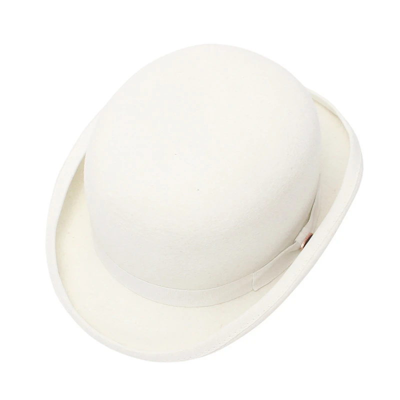 Chapeau Melon En Pure Laine Unisexe 8 Chapeau Melon En Pure Laine Unisexe – Image 6