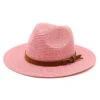 Chapeau Panama Orné D’une Ceinture En Cuir 2 Chapeau Panama Orné D’une Ceinture En Cuir -Chapeau Chic Soldes telechargement 2023 11 01T121556.980