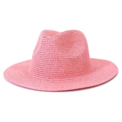 Chapeau Panama Unisexe En Paille Colorée -Chapeau Chic Soldes telechargement 2023 11 01T123545.869