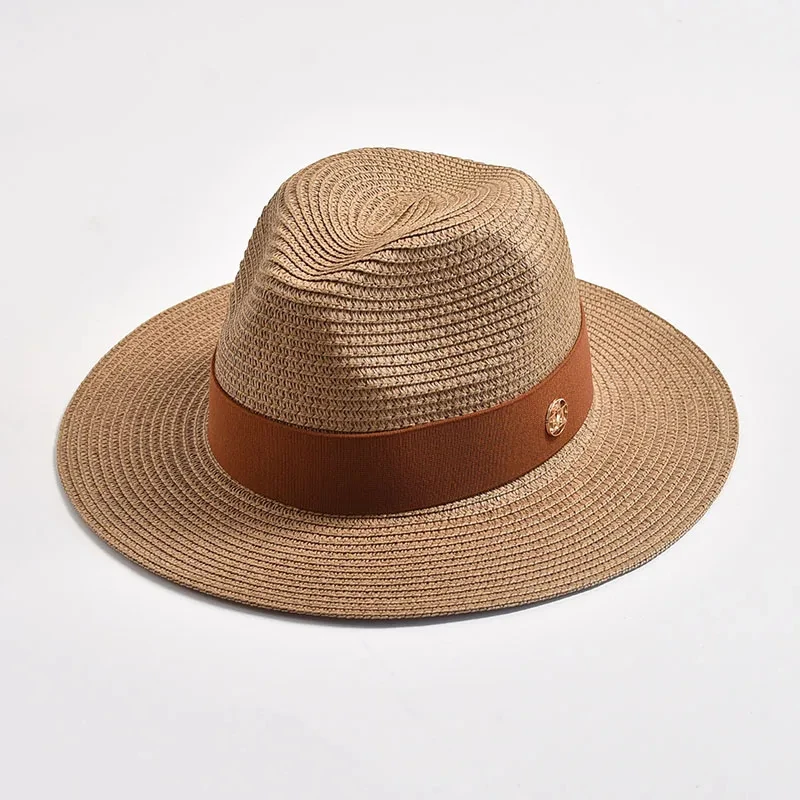 Chapeau Panama De Couleur Ton Sur Ton En Paille 8 Chapeau Panama De Couleur Ton Sur Ton En Paille – Image 6