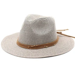 Chapeau Panama Coloré à Lacets En Cuir -Chapeau Chic Soldes telechargement 2023 11 01T133716.678