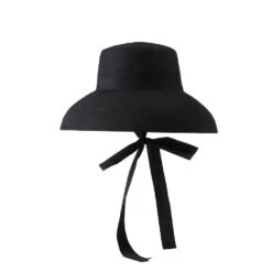 Chapeau Breton Noir En Pure Laine -Chapeau Chic Soldes telechargement 28