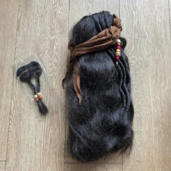 Chapeau Pirate Tricorne Marron Avec Perruque 11 Chapeau Pirate Tricorne Marron Avec Perruque -Chapeau Chic Soldes telechargement 36 1 1