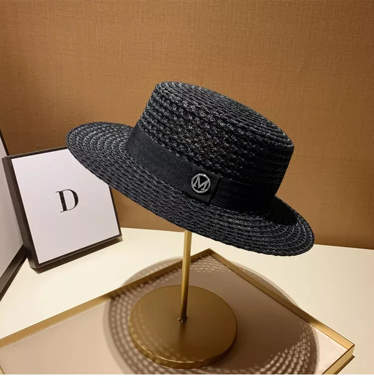 Chapeau Canotier De Plage Pour Femme 6 Chapeau Canotier De Plage Pour Femme – Image 4