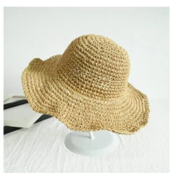 Chapeau Capeline En Paille Beige -Chapeau Chic Soldes telechargement 40 1