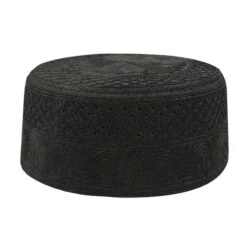 Chapeau Arabe Brodé Noir
